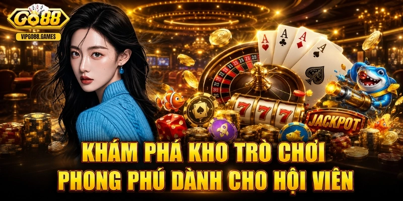 Trang chủ GO88 Khám phá kho trò chơi phong phú dành cho hội viên